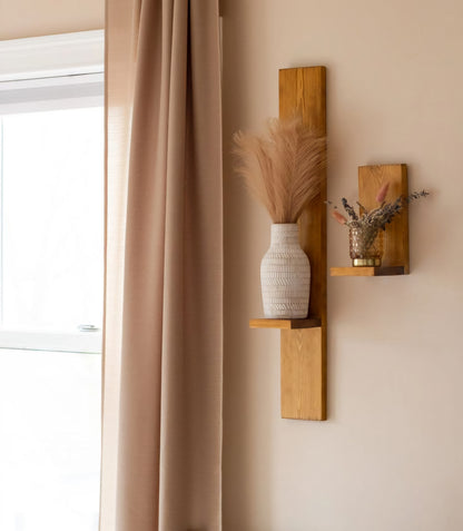 Set of 2 Wall Shelf LOG-7108