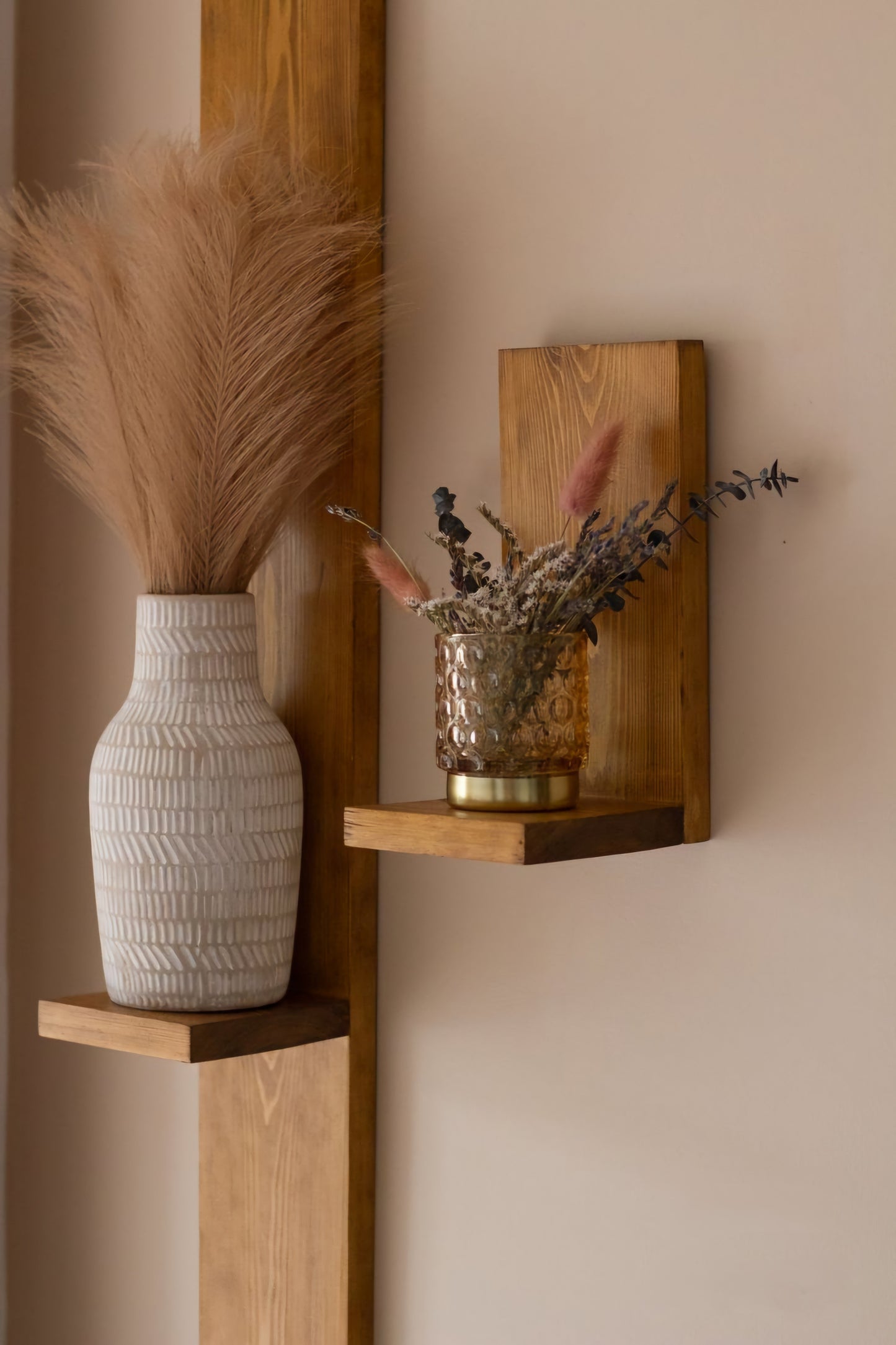 Set of 2 Wall Shelf LOG-7108
