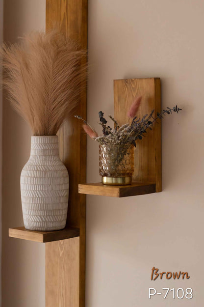 Set of 2, Luxury Look Shelf, P-7108