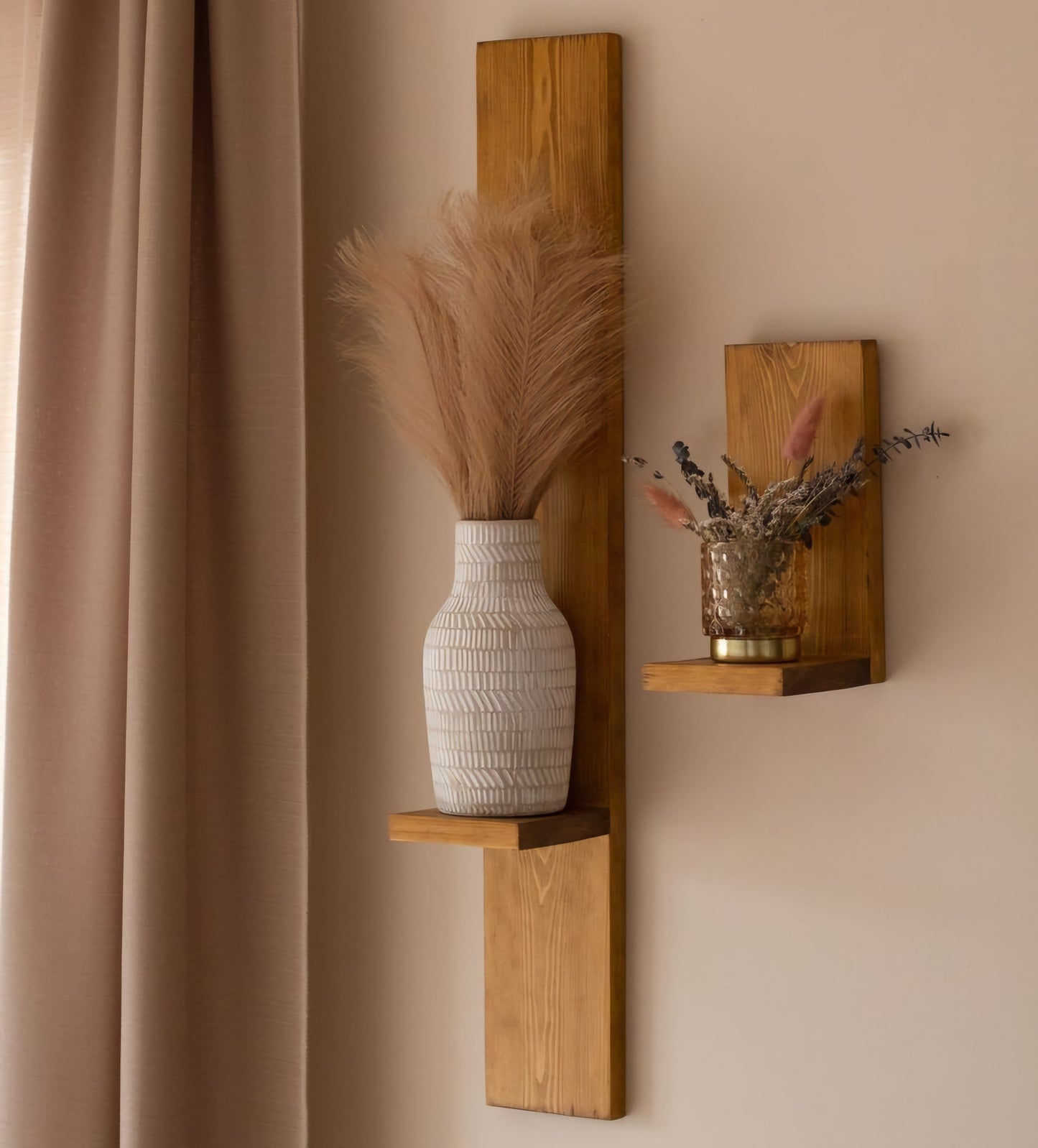 Set of 2 Wall Shelf LOG-7108