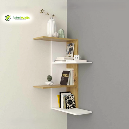 Ebern Corner Shelf LOG-7110