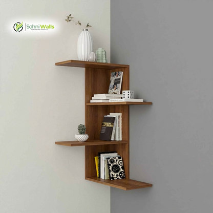 Ebern Corner Shelf LOG-7110