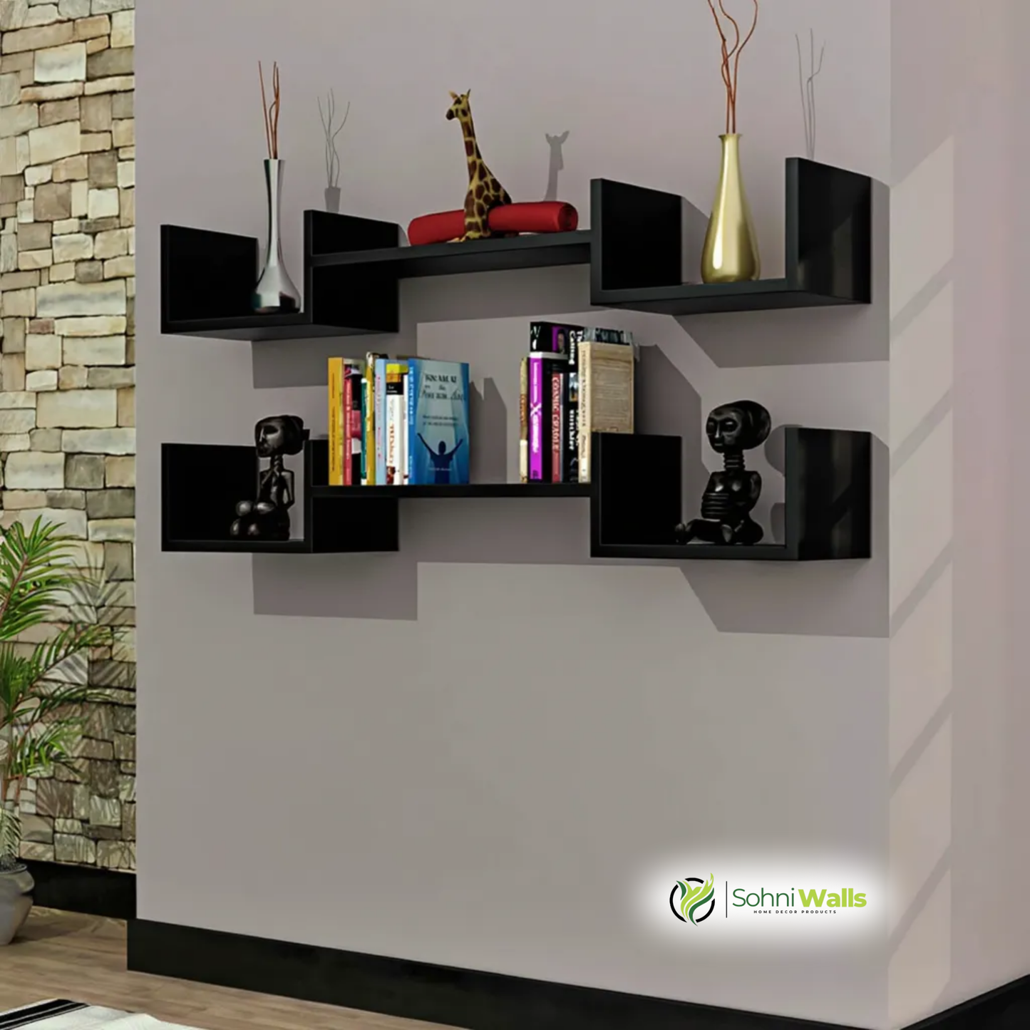 Set of 2, United Shelve LOG-7117