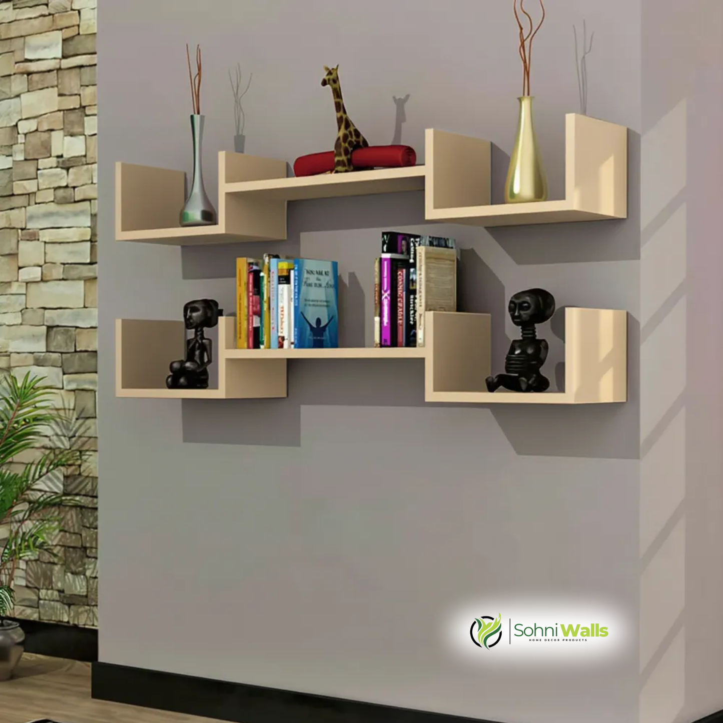Set of 2, United Shelve LOG-7117