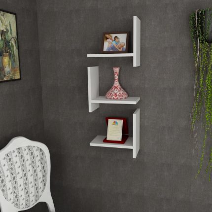 Wall shelf, Set of 3 - LOG-7129