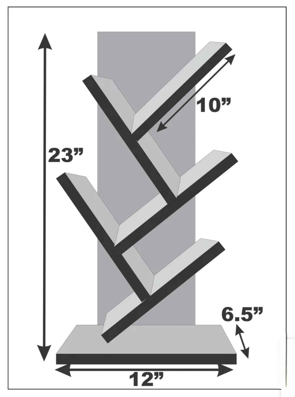 Large Book Shelve, P-7260