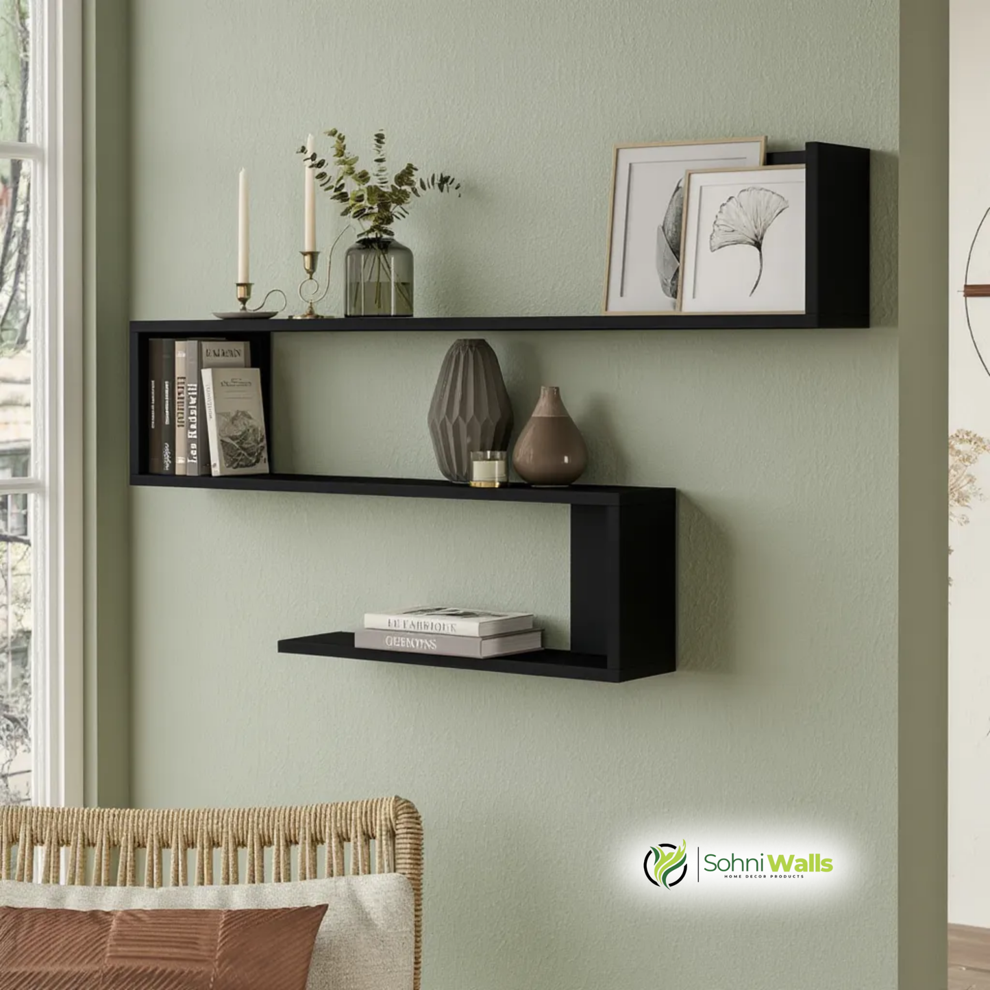 Classic Asymmetric Shelf, P-7261