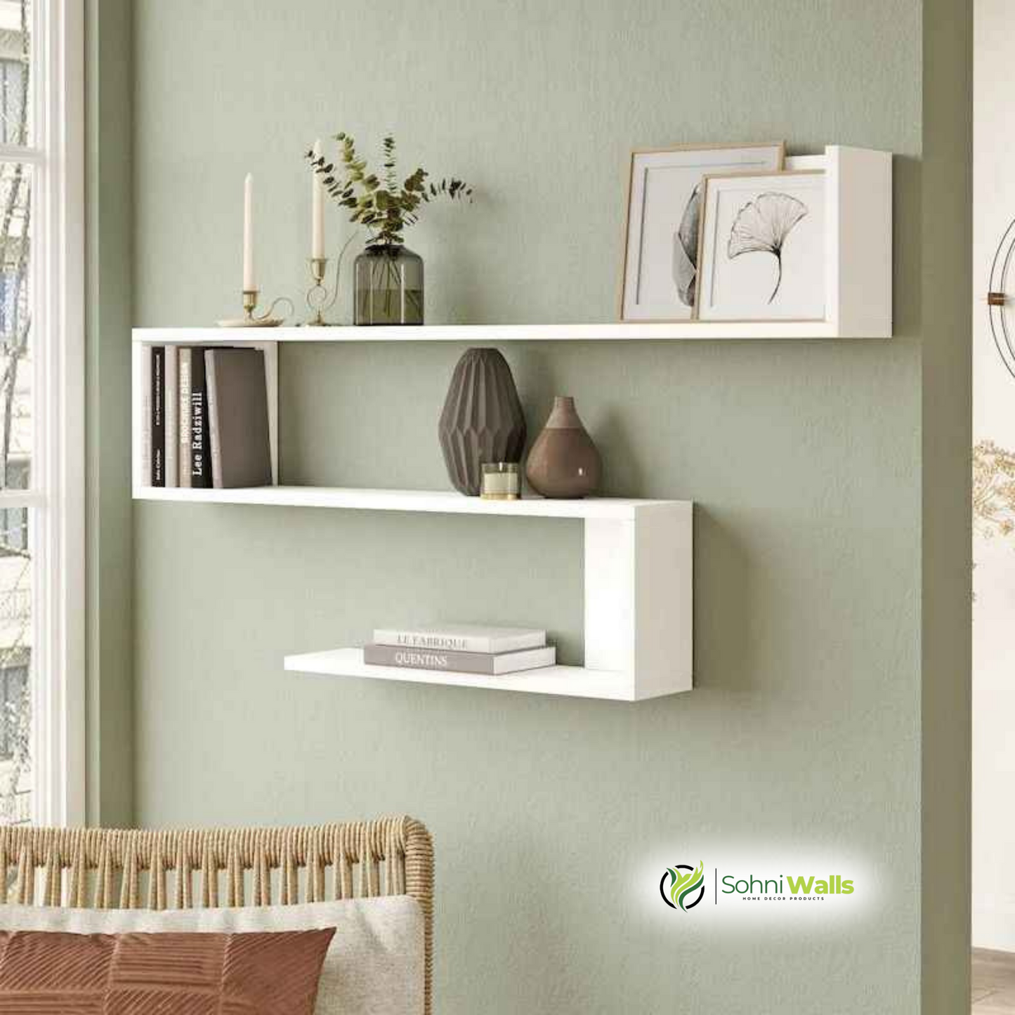 Classic Asymmetric Shelf, P-7261
