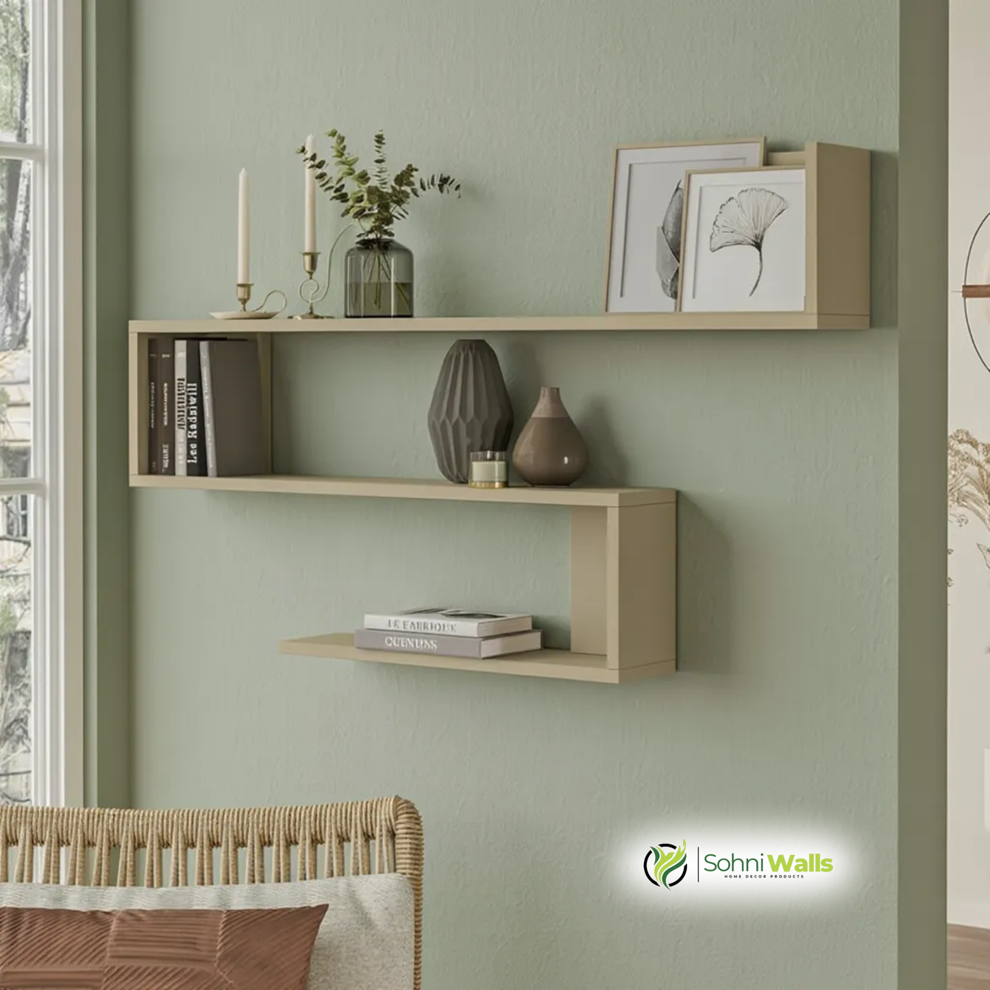 Classic Asymmetric Shelf, P-7261