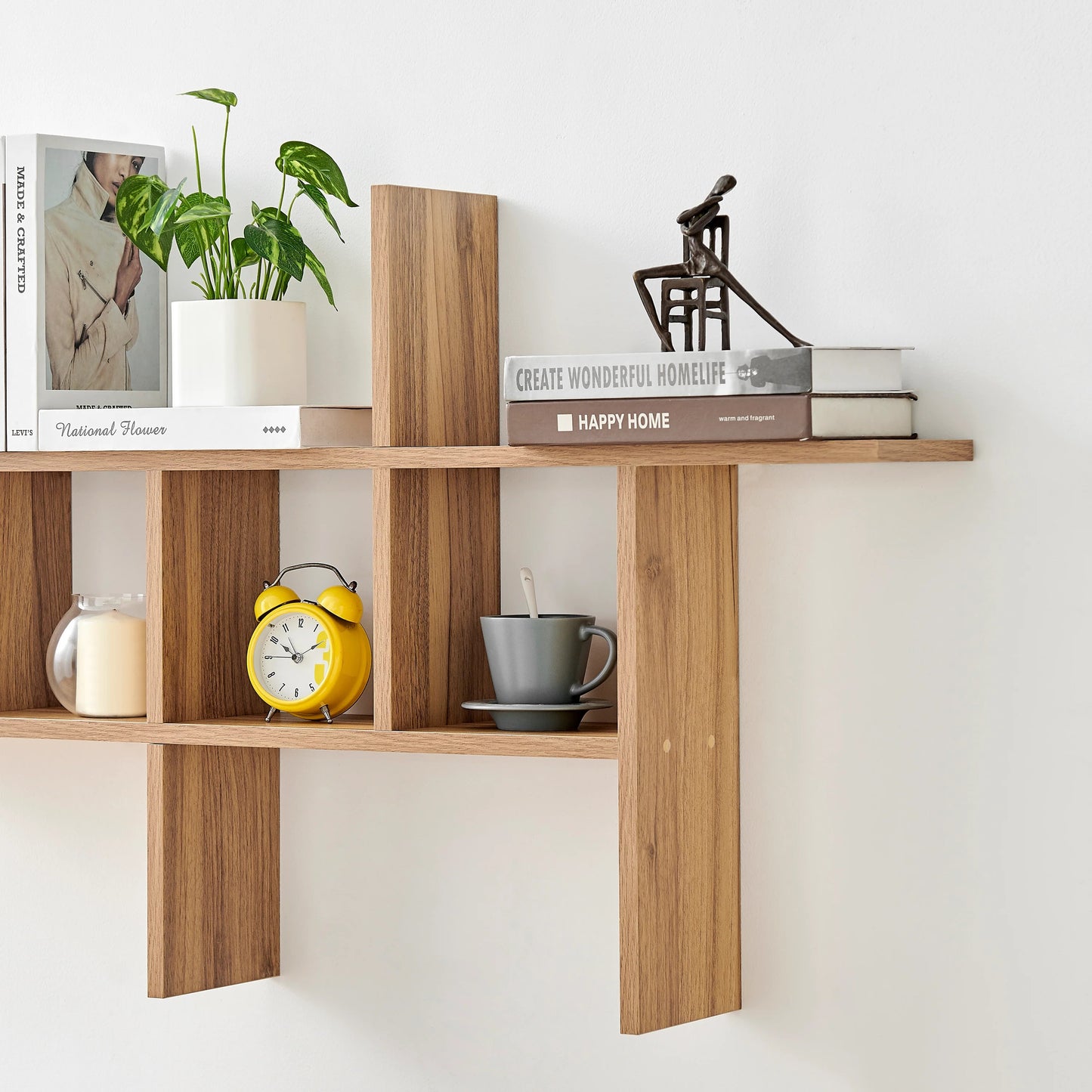 Hexagon Shape Shelf, LOG-7262
