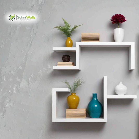 Set of 2, Stack Wall Shelf, P-7263