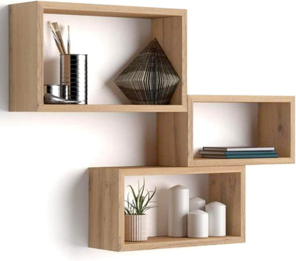 Set of 3, Wall Cubes Shelf, LOG-7282