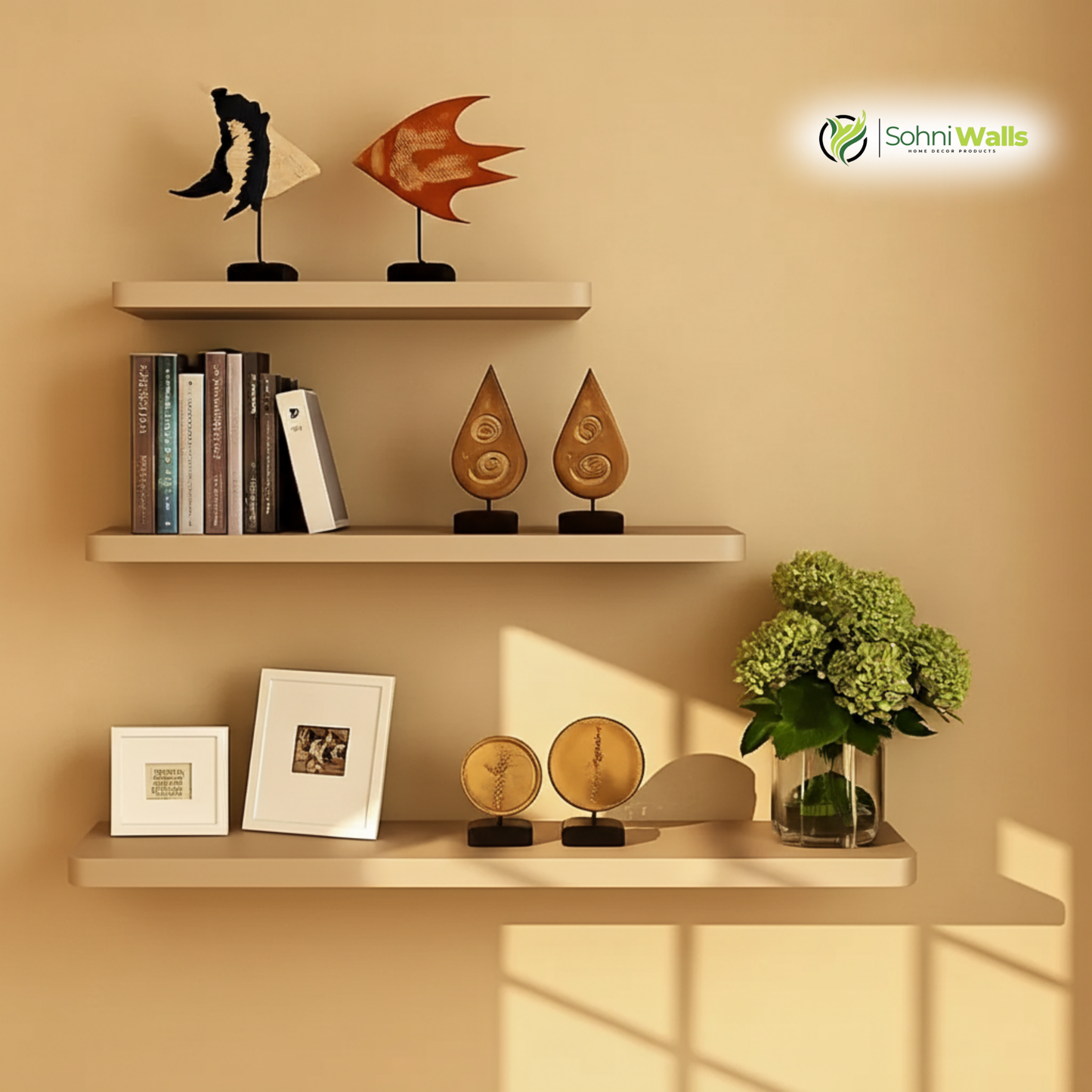 Set of 3, Floating Shelfs - P-7283