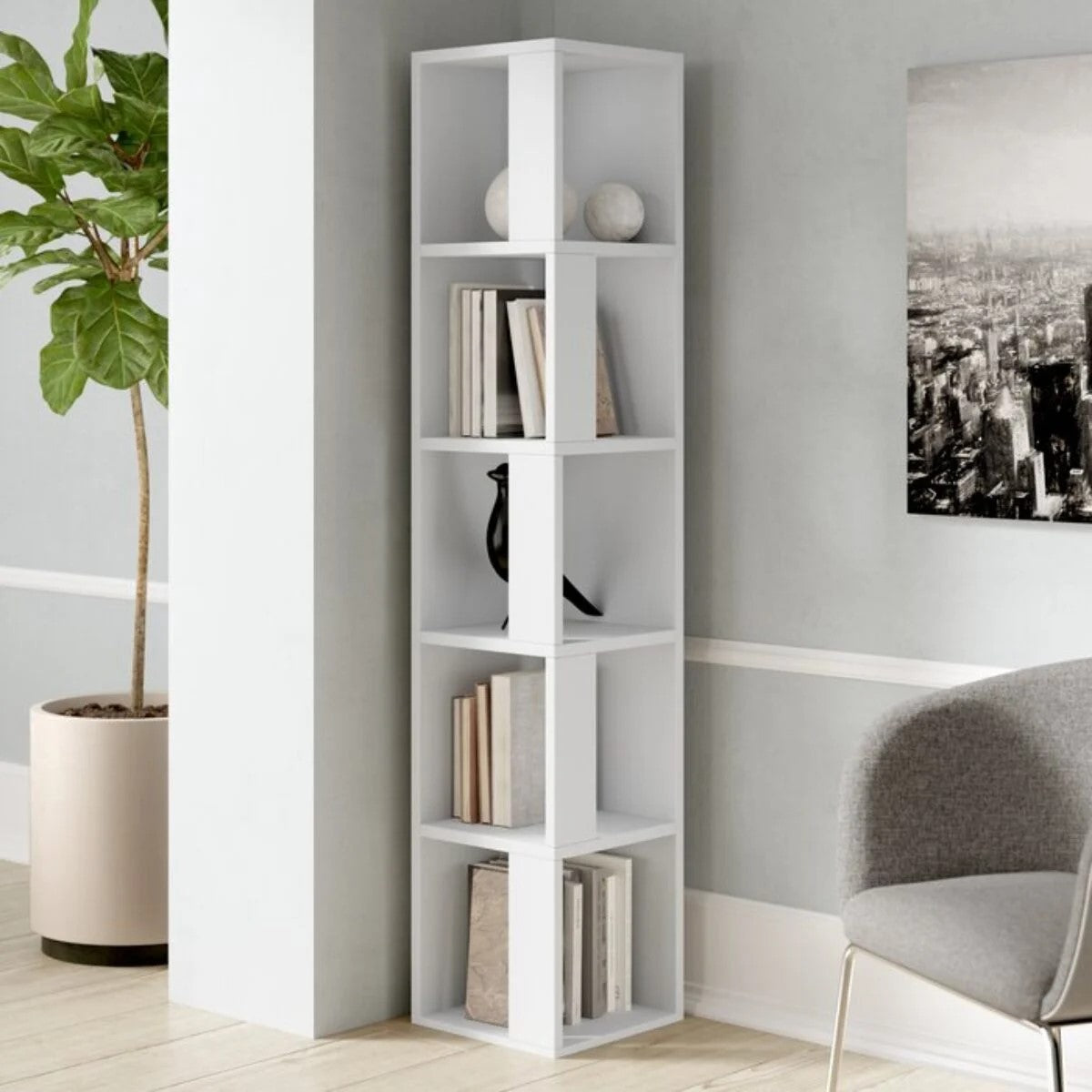 CATANES Corner Rack LOG-8002