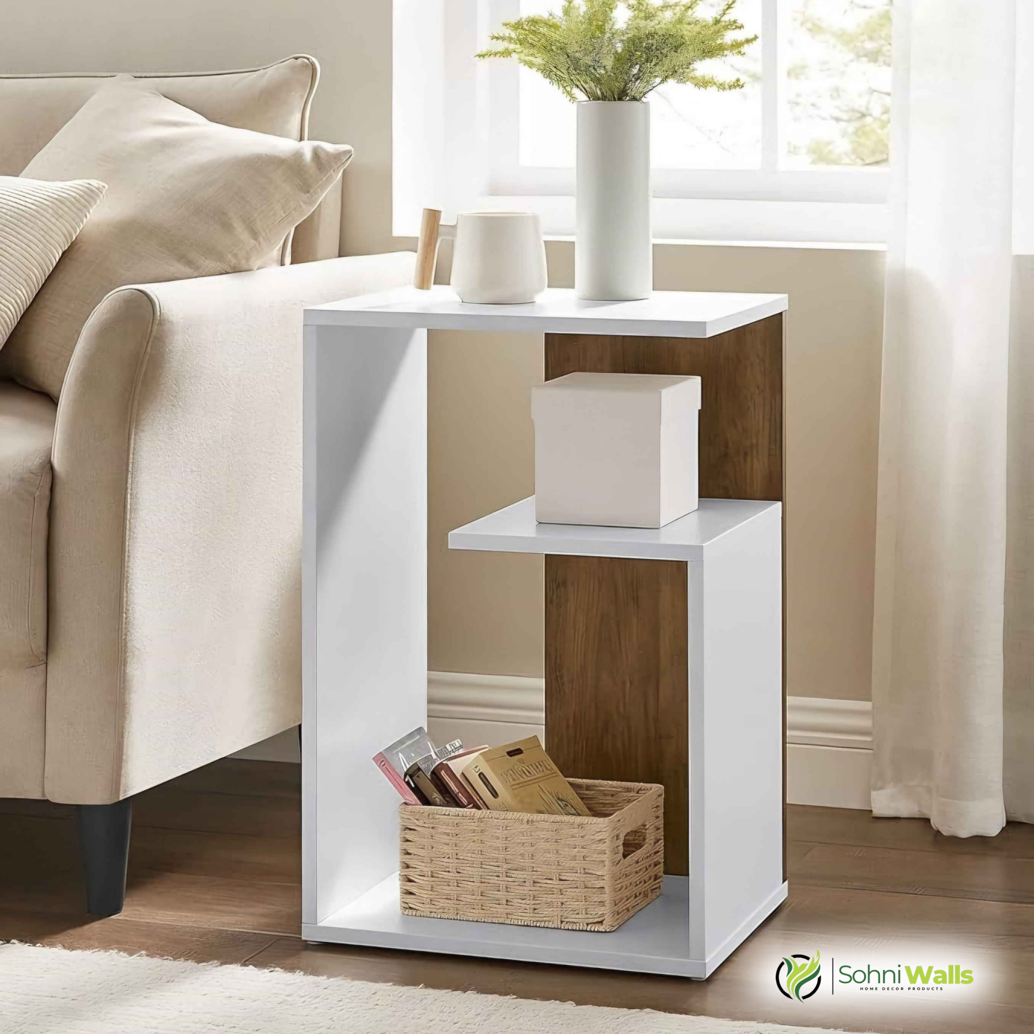 ROBO Side Table LOG-8008 – Sohni Walls