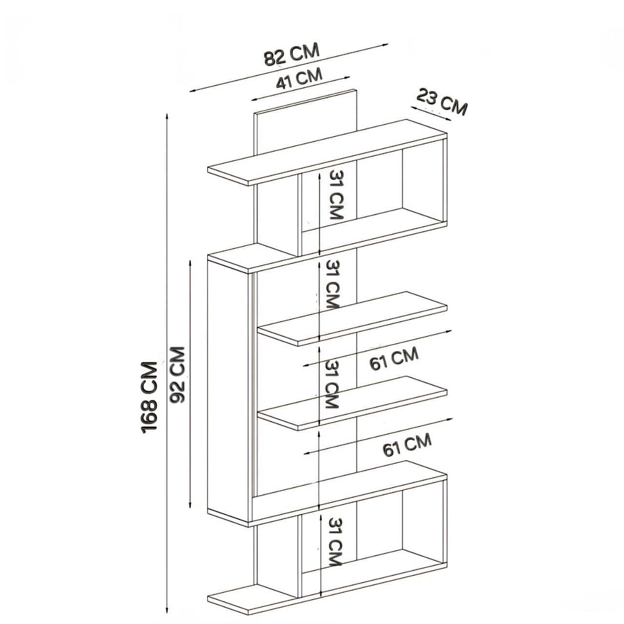 Hagar Large Rack LOG-8010