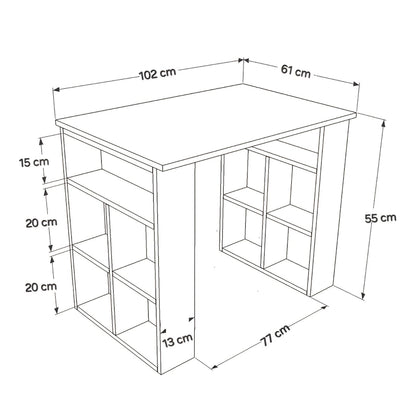 Euro Study Table LOG-8042
