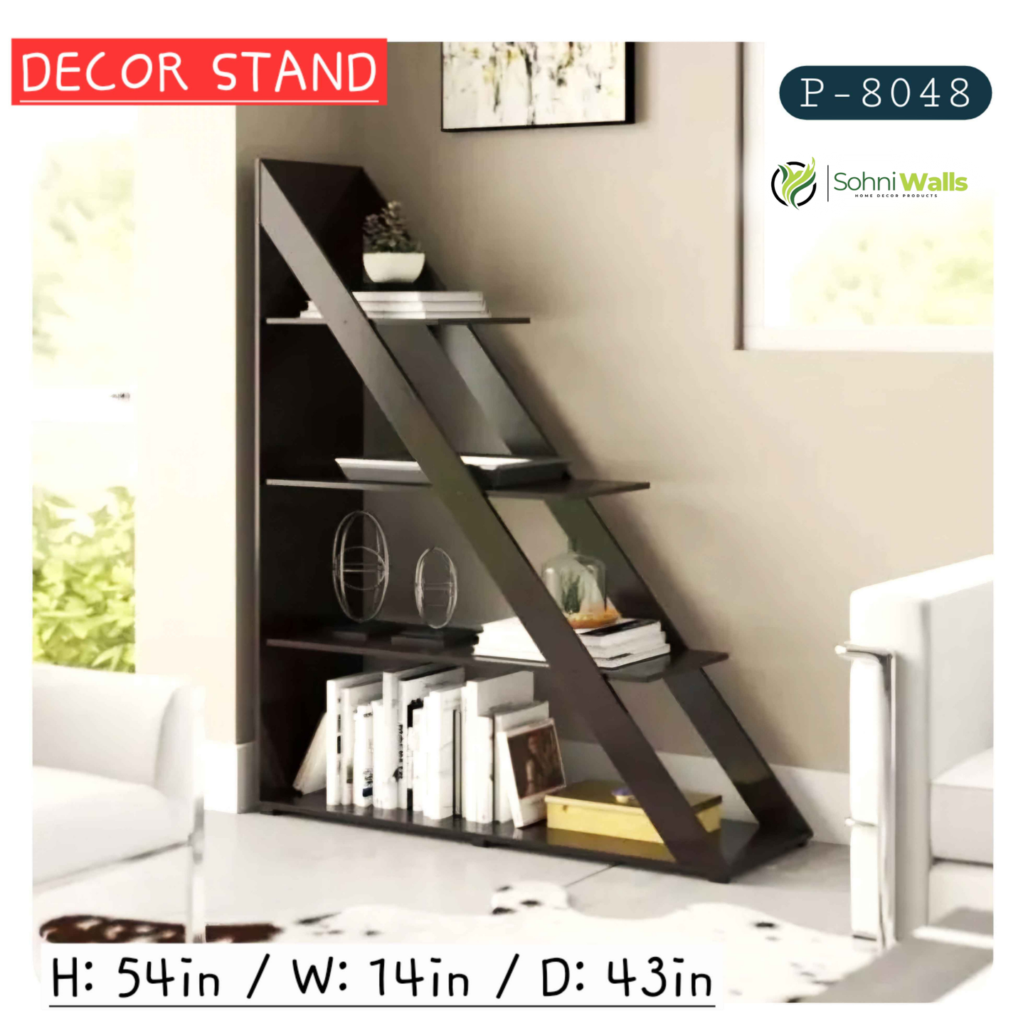 Dashing Decor Rack - P-8048