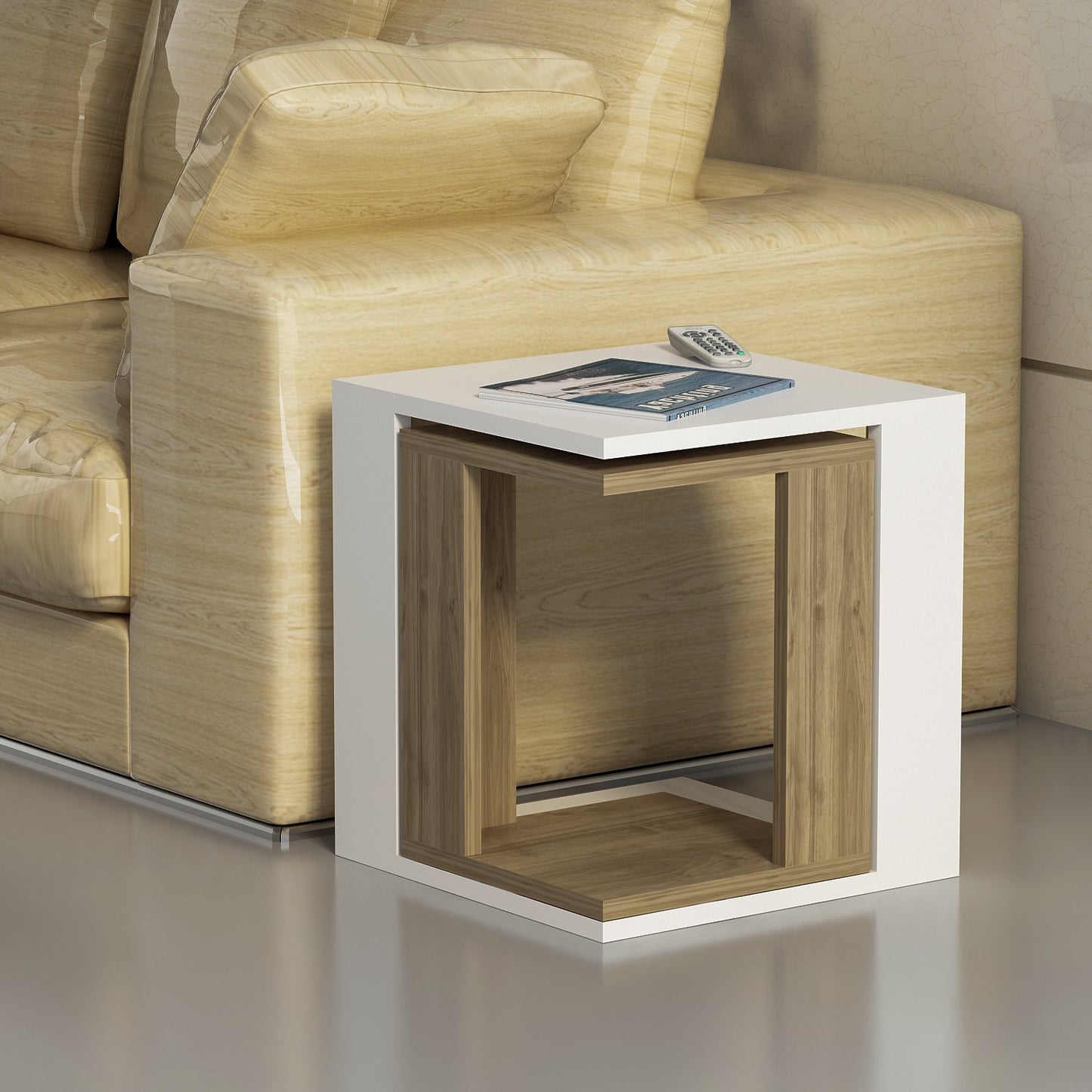 Set Of 2, Coffee Tables - LOG-8073
