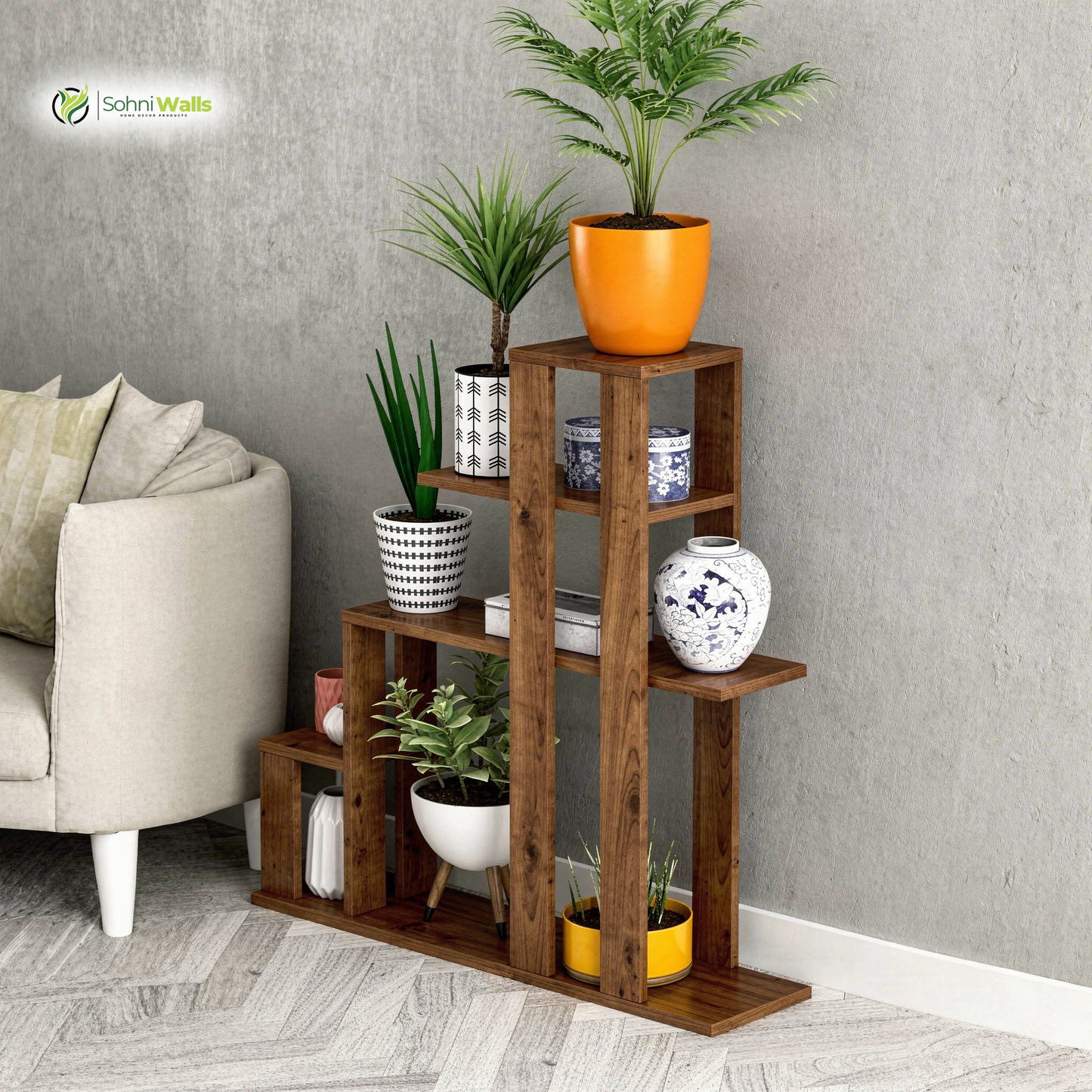Ladder Decor Rack - LOG-8086