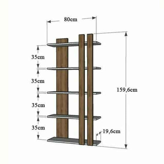 Large Decor Rack - LOG-8088