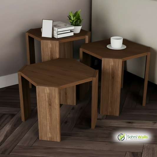 Set of 3, Coffee Tables - P-8090