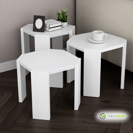 Set of 3, Coffee Tables - P-8090
