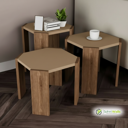 Set of 3, Coffee Tables - P-8090