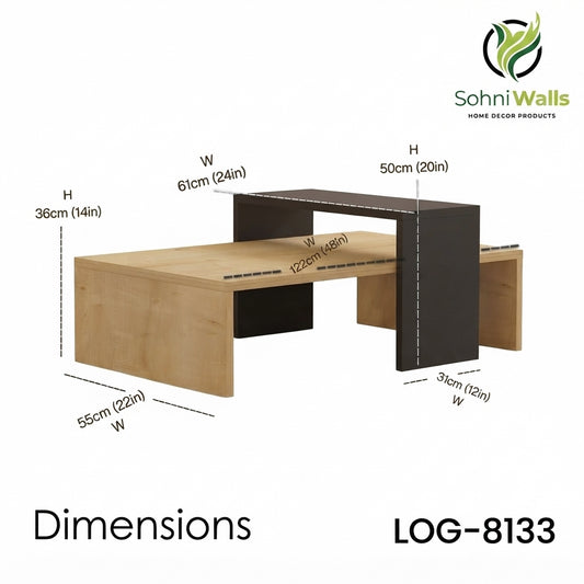 Stylus Center Table - LOG-8133
