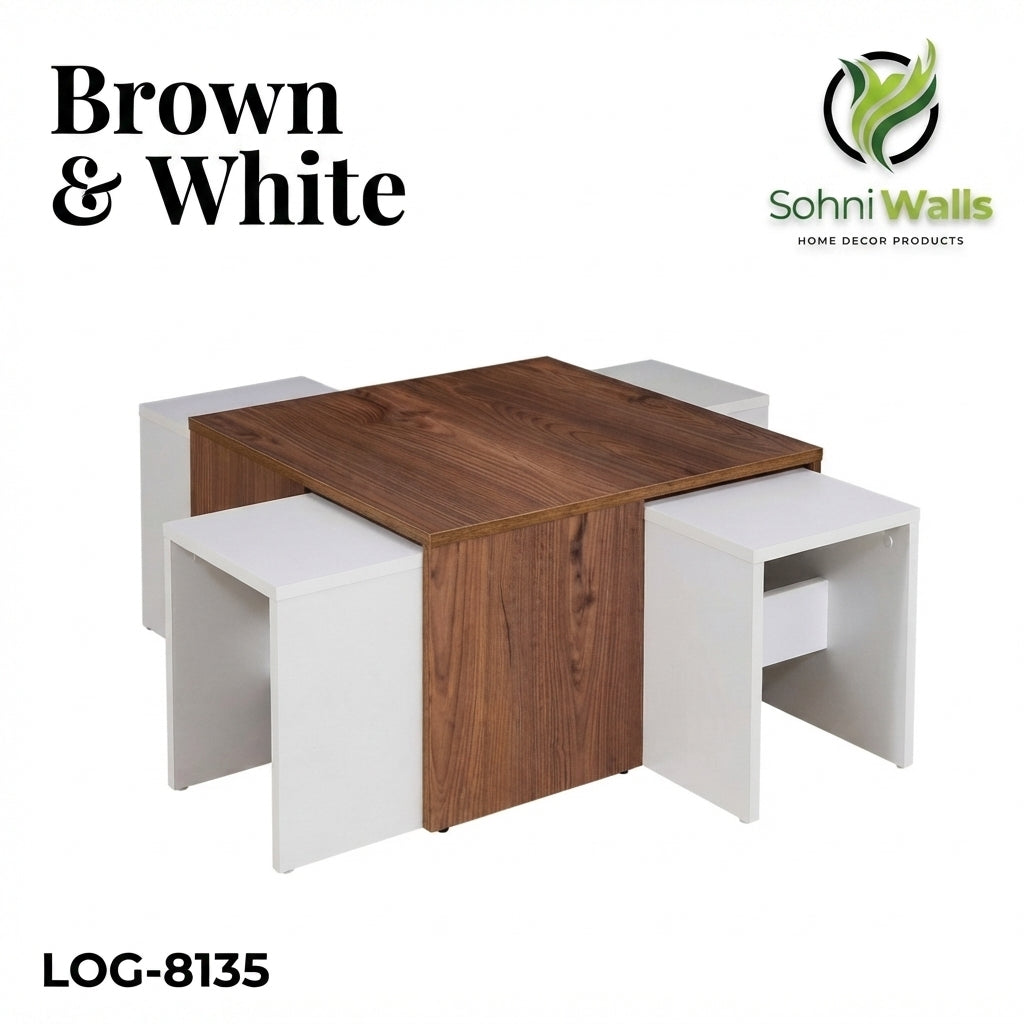 Center Table, Set of 5 - LOG-8135
