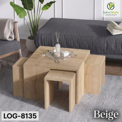 Center Table, Set of 5 - LOG-8135