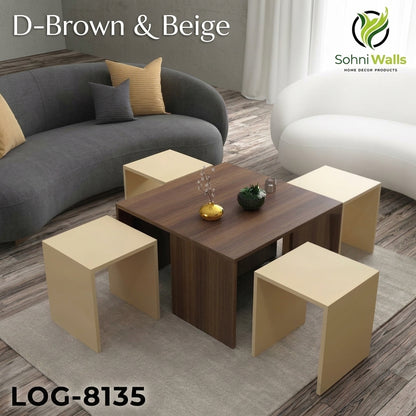 Center Table, Set of 5 - LOG-8135