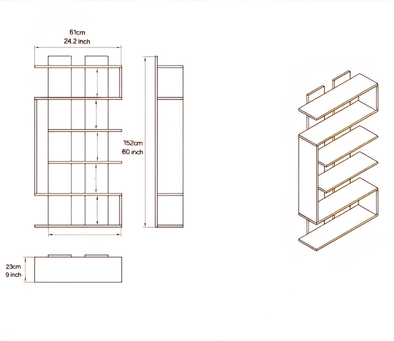 Penta Large Rack - LOG-8012