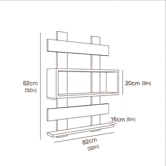 Prime Large Wall Shelf LOG-7137