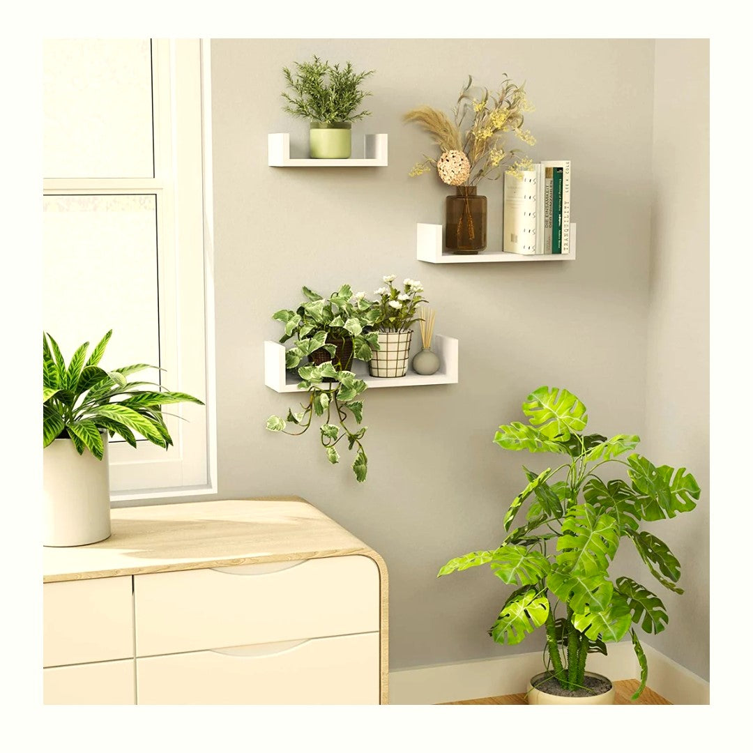 U-Shape Shelfs, Set of 3 - LOG-7030