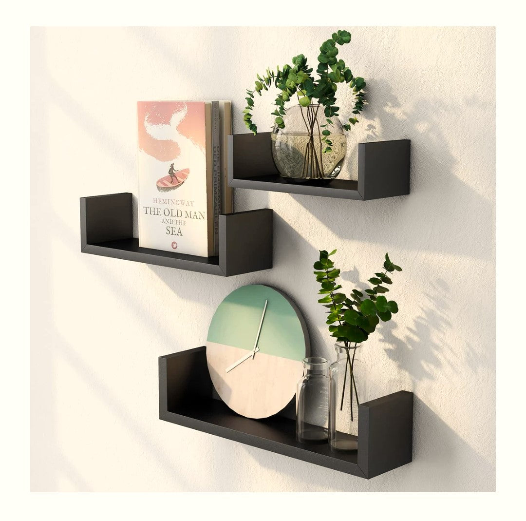 U-Shape Shelfs, Set of 3 - LOG-7030