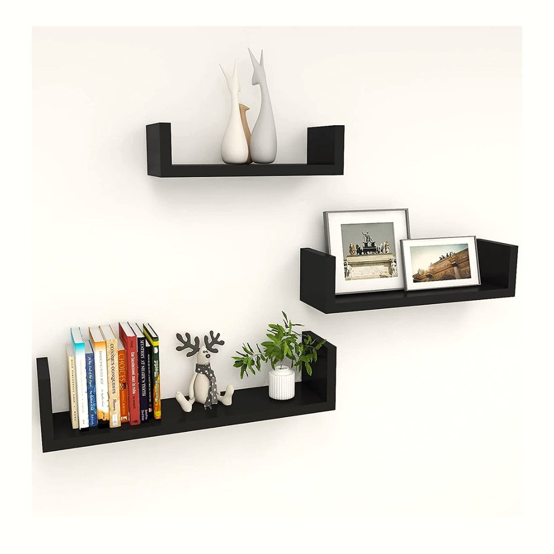 U-Shape Shelfs, Set of 3 - LOG-7030