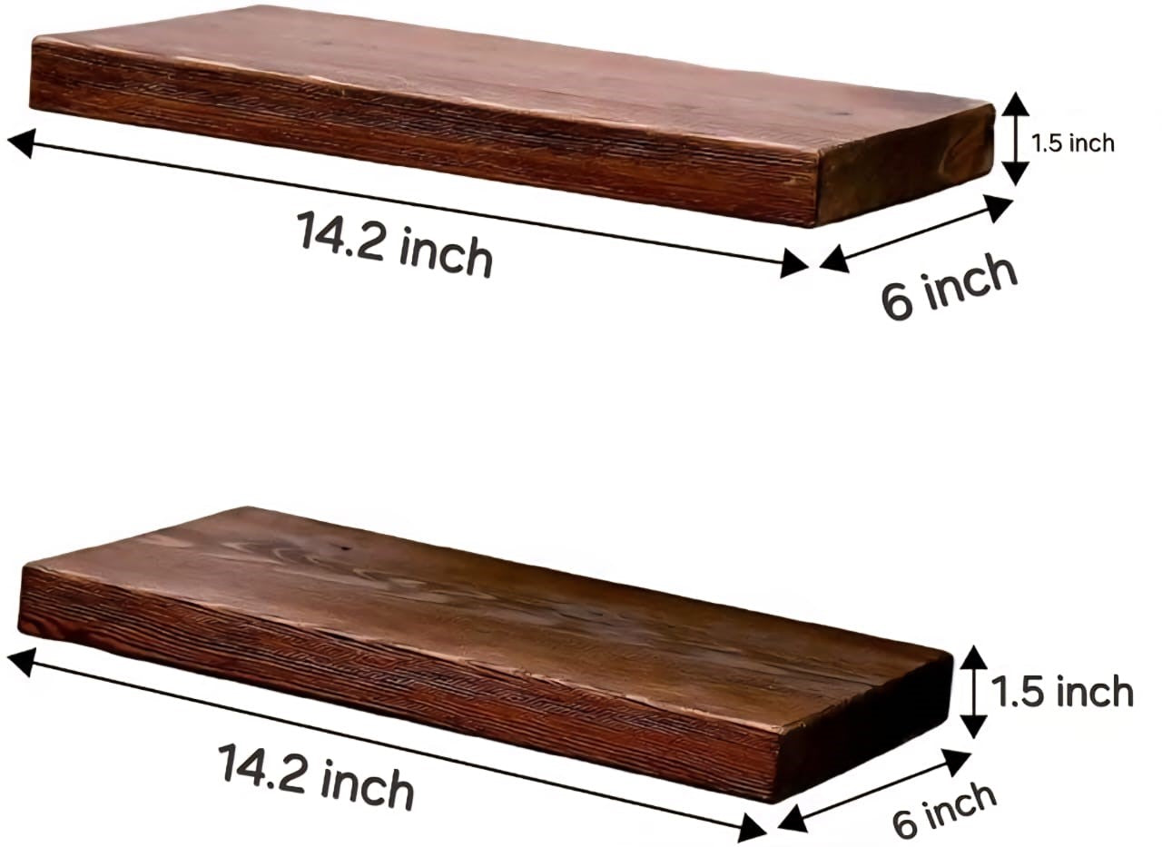 REAL Solid Wood Shelf, LOG-7009