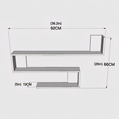 Classic Asymmetric Shelf, LOG-7261