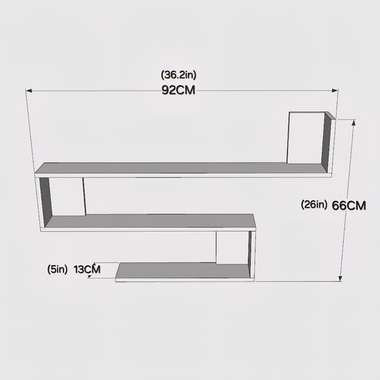 Classic Asymmetric Shelf, LOG-7261