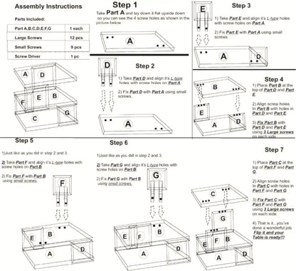 Tea-Trendy Table LOG-8004
