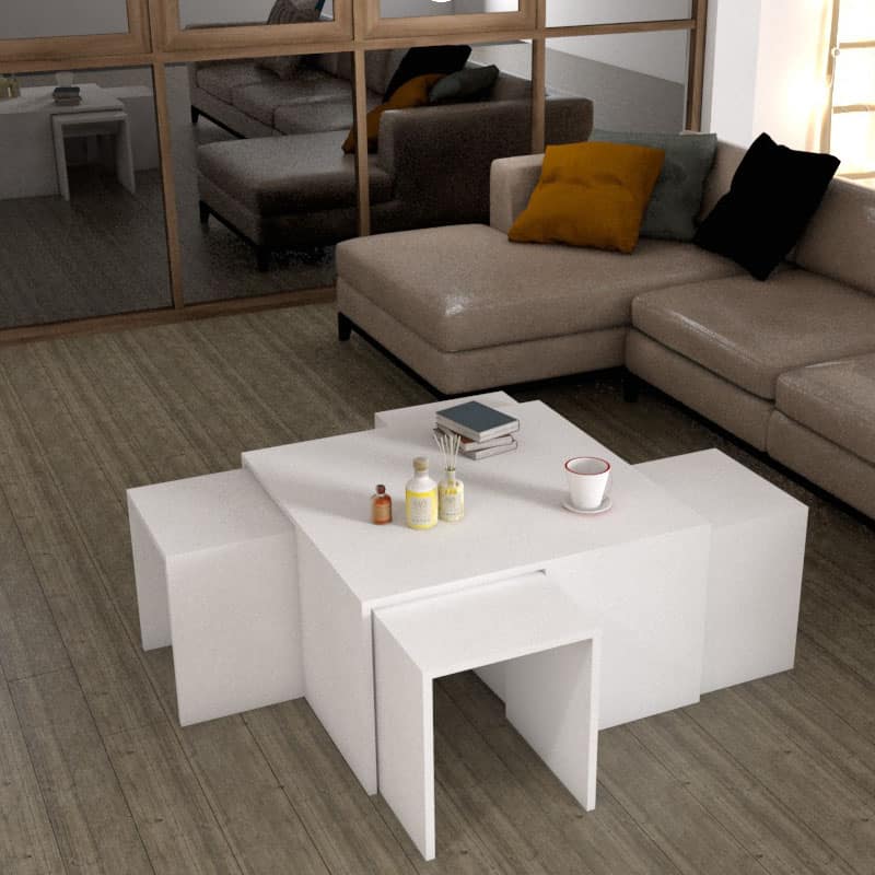 Center Table, Set of 5 - LOG-8135