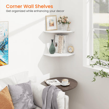 Set of 2, Corner shelf - LOG-7285