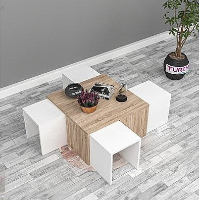Center Table, Set of 5 - LOG-8135