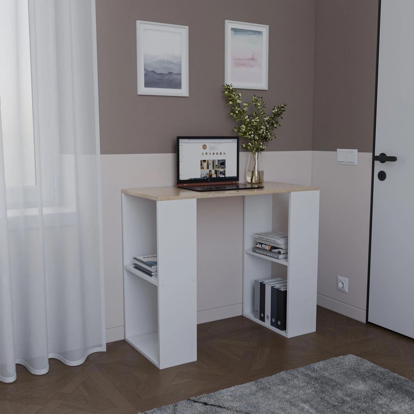 Rocky Study Table LOG-8122