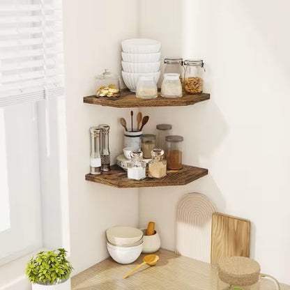 Set of 2, Corner shelf - LOG-7285