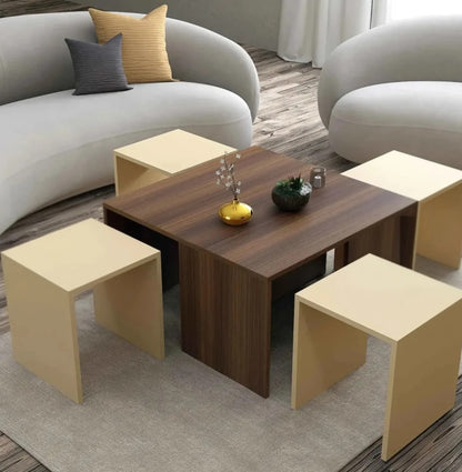 Center Table, Set of 5 - LOG-8135