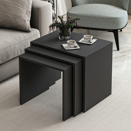 Deluxe Coffee Tables, Set of 3 - LOG-8136