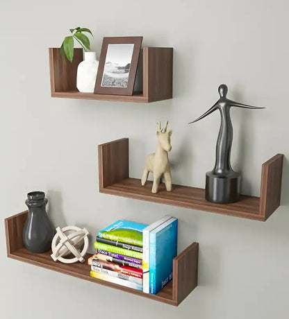 U-Shape Shelfs, Set of 3 - LOG-7030