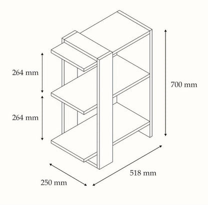 Modren Decor Rack LOG-8036